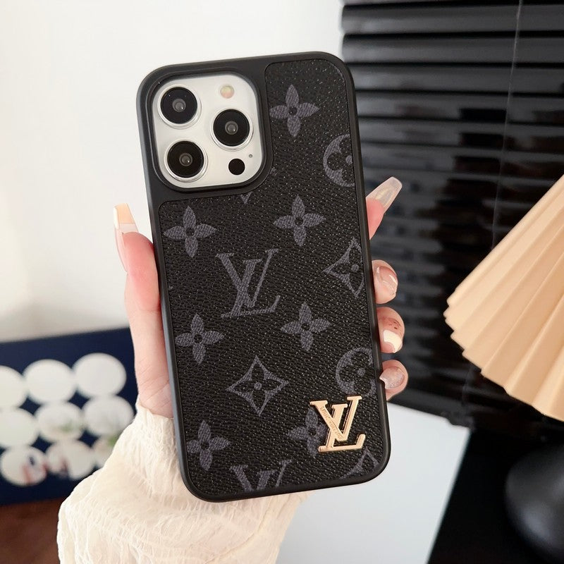 Luxe zwart & wit iPhone-hoesje