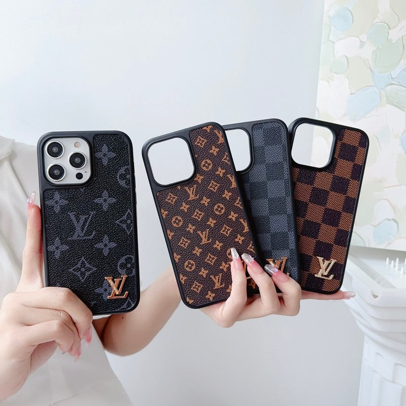 Luxe zwart & wit iPhone-hoesje