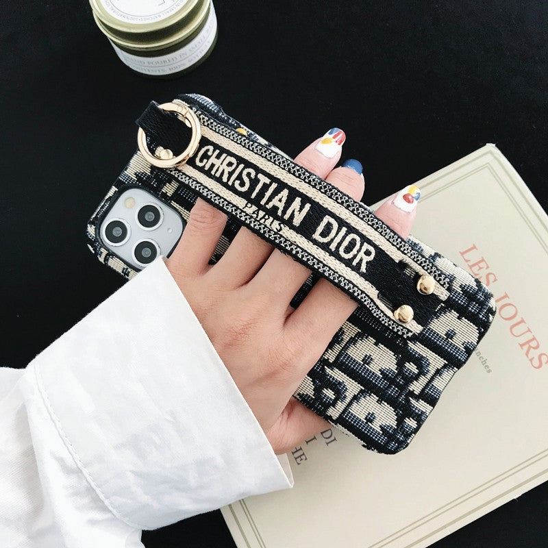 Husă pentru iPhone cu brățară clasică de modă