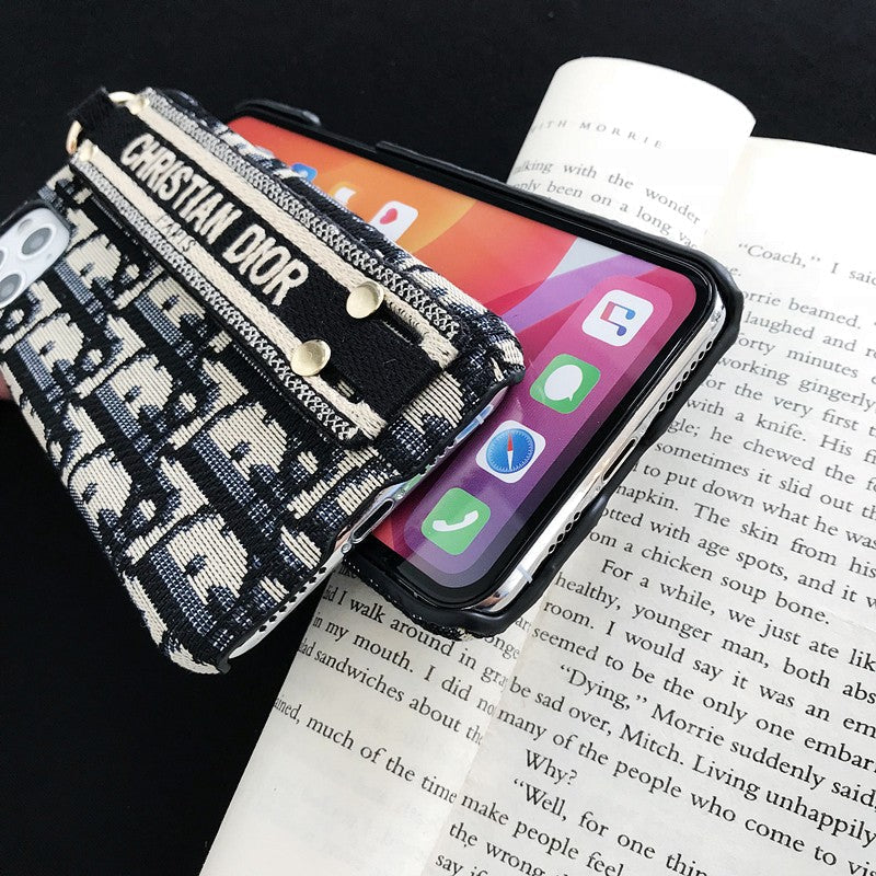 Husă pentru iPhone cu brățară clasică de modă