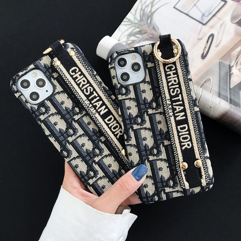 Husă pentru iPhone cu brățară clasică de modă