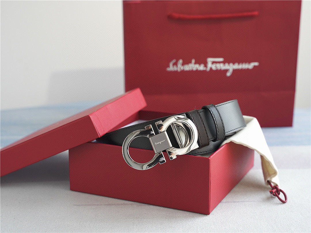 Crios Leathar Classic Silver-Búcla