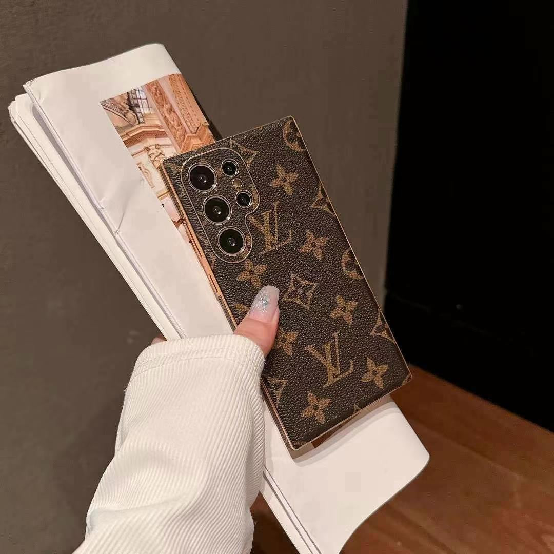 BRUN FARVE TELEFON CASE TIL SAMSUNG GALAXY