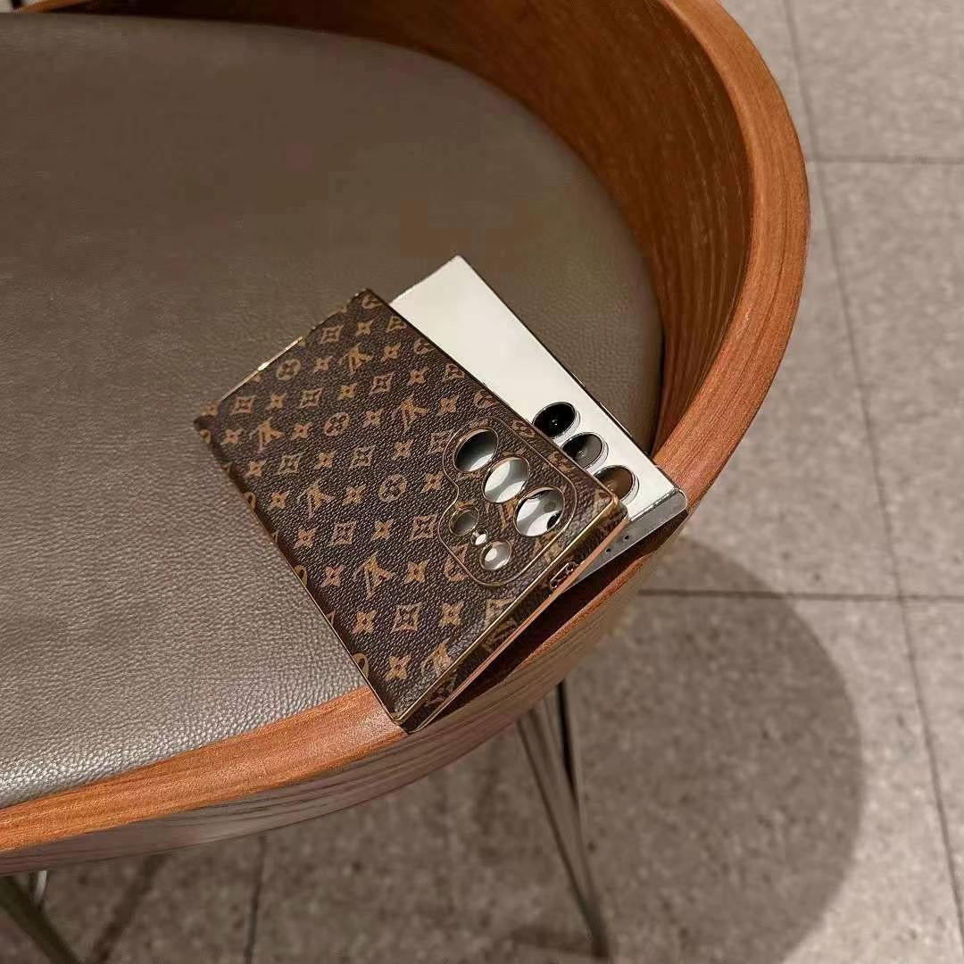 BRUN FARVE TELEFON CASE TIL SAMSUNG GALAXY