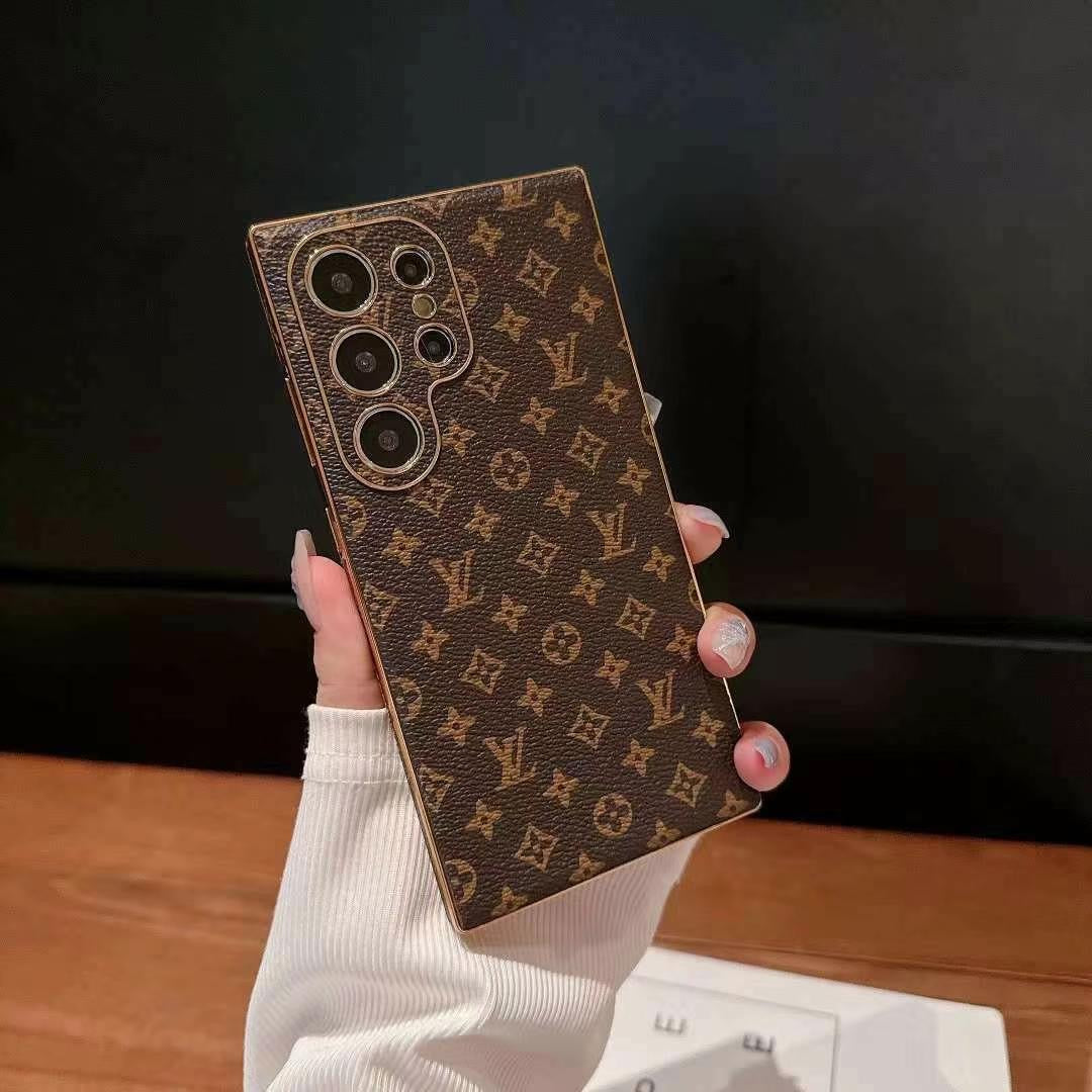 BRUN FARVE TELEFON CASE TIL SAMSUNG GALAXY