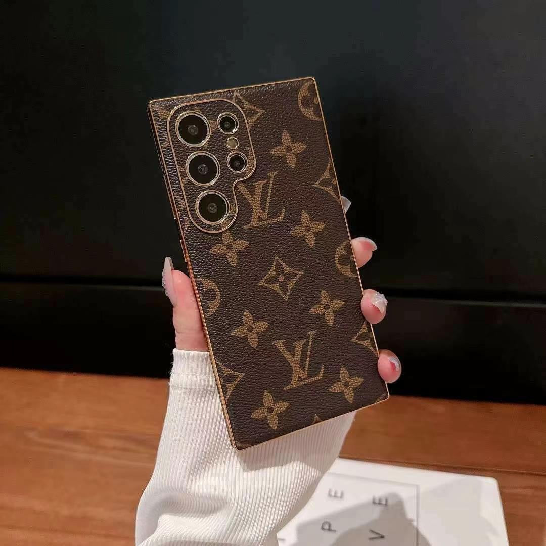 BRUN FARVE TELEFON CASE TIL SAMSUNG GALAXY