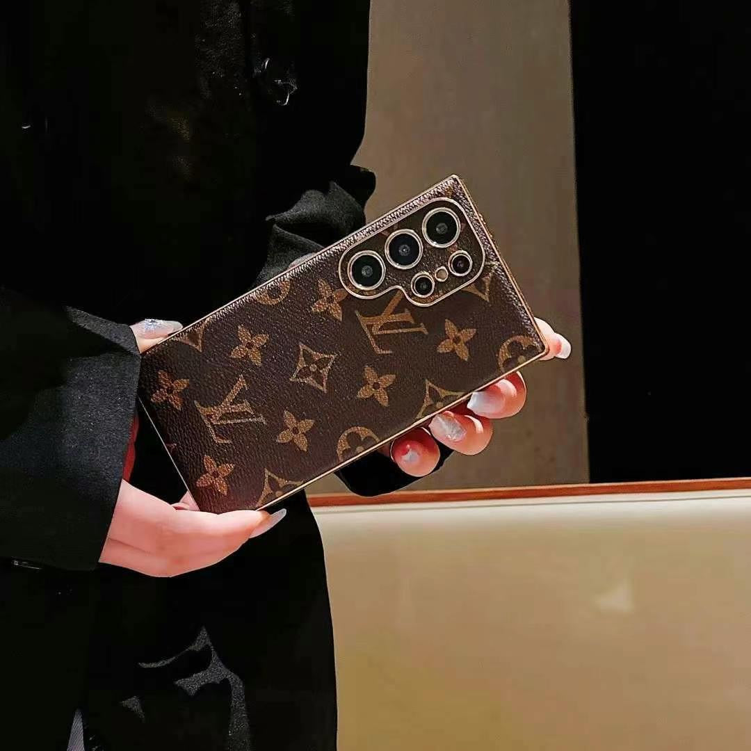 BRUN FARVE TELEFON CASE TIL SAMSUNG GALAXY