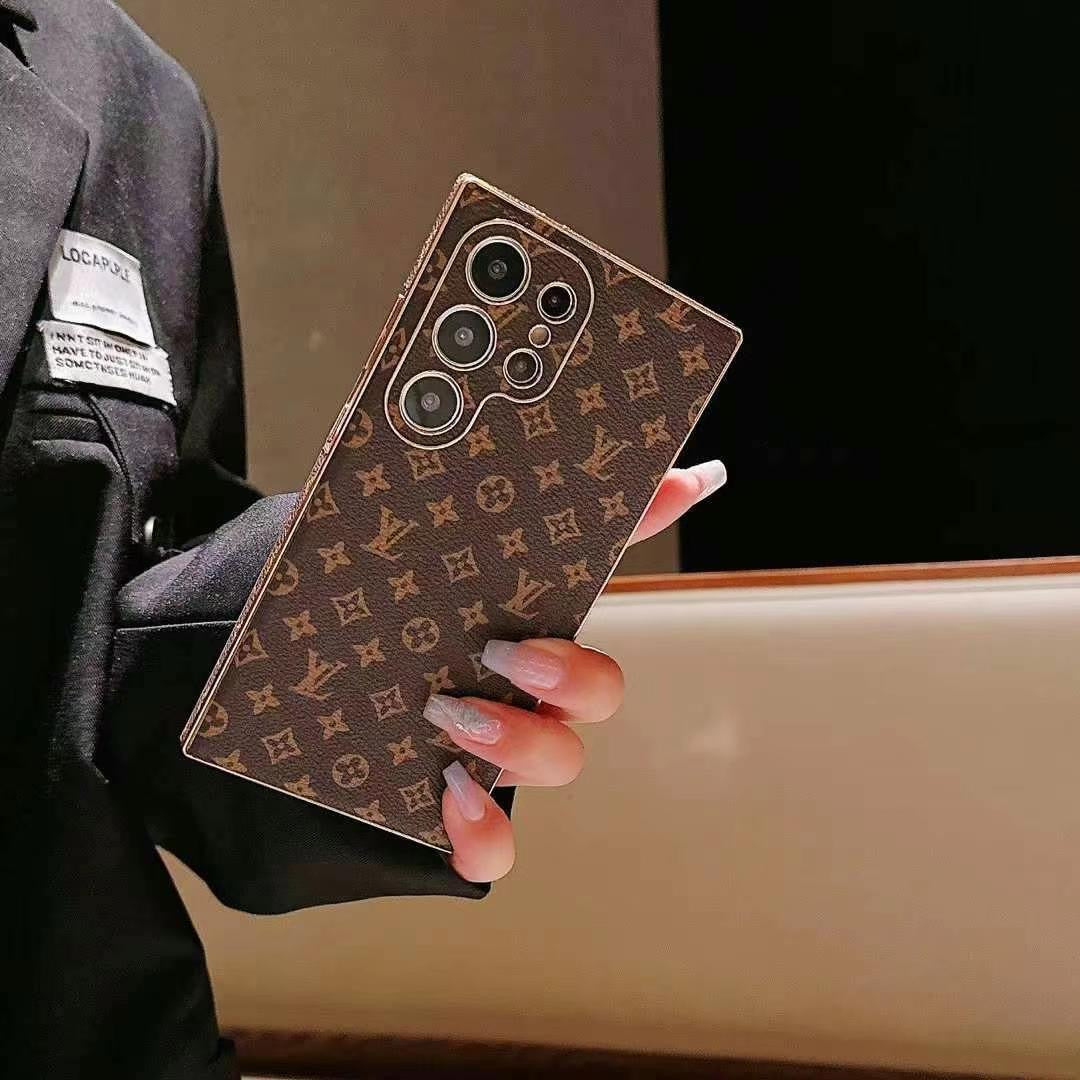 BRUN FARVE TELEFON CASE TIL SAMSUNG GALAXY