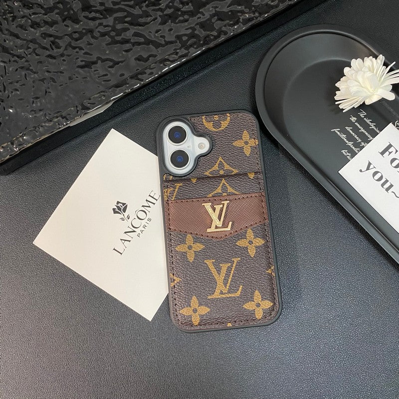 高級カードバッグ クラシックカラー iPhone ケース