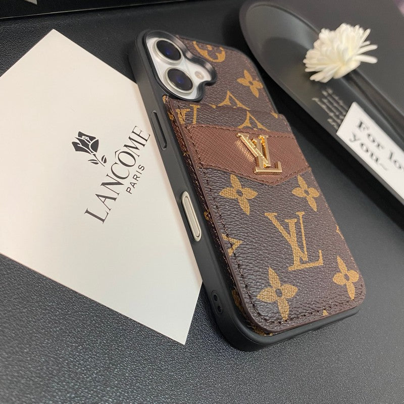 高級カードバッグ クラシックカラー iPhone ケース