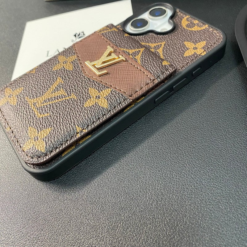 高級カードバッグ クラシックカラー iPhone ケース