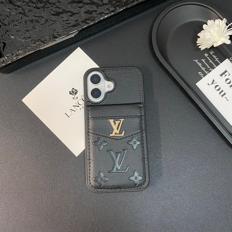 高級カードバッグ クラシックカラー iPhone ケース