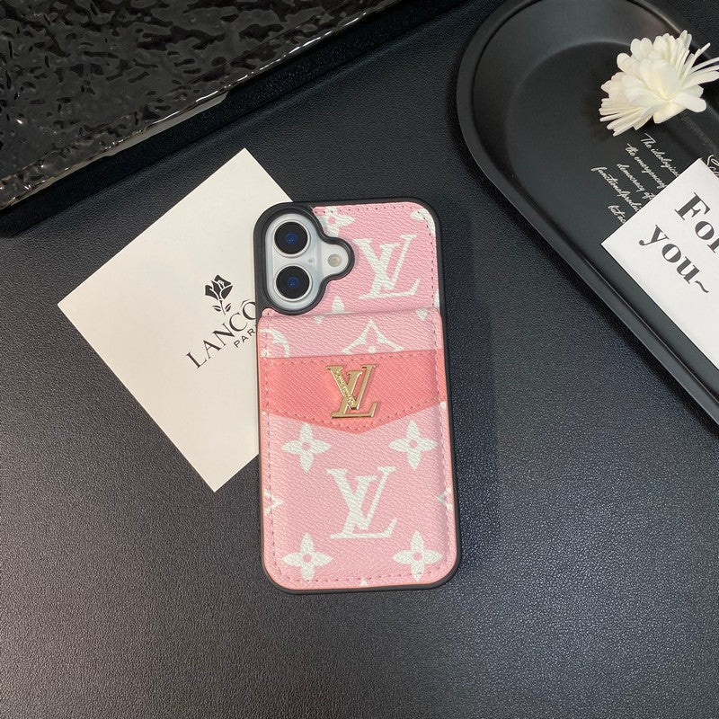 高級カードバッグ クラシックカラー iPhone ケース
