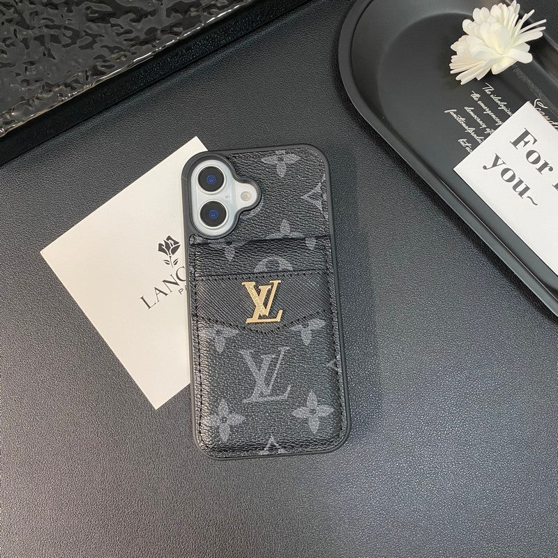 高級カードバッグ クラシックカラー iPhone ケース