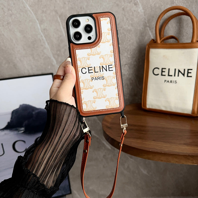 ファッション ハンド ホルダー レザー 16 iPhone ケース