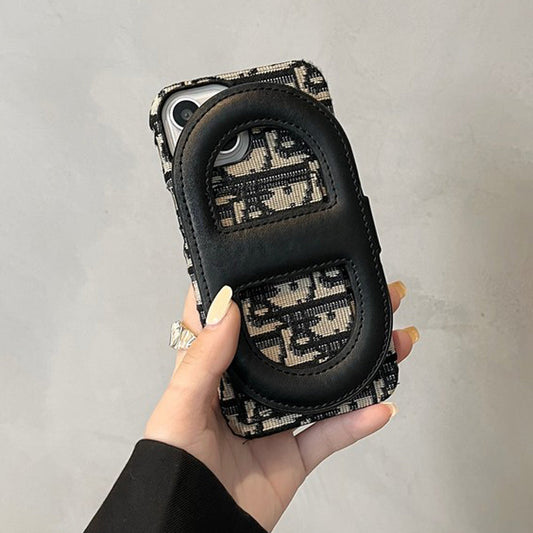 ファッションブラケットカードバッグiPhoneケース