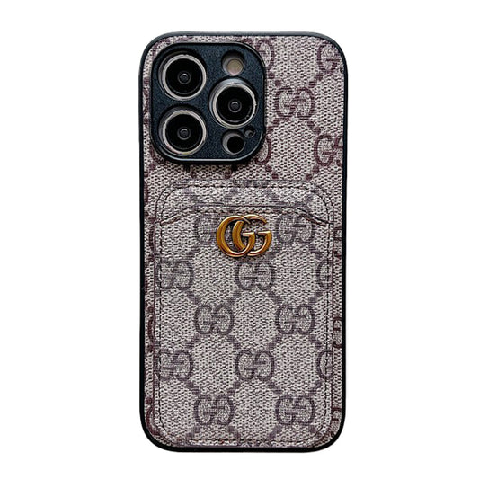 Premium Kaarttas Klassiek iPhone-hoesje