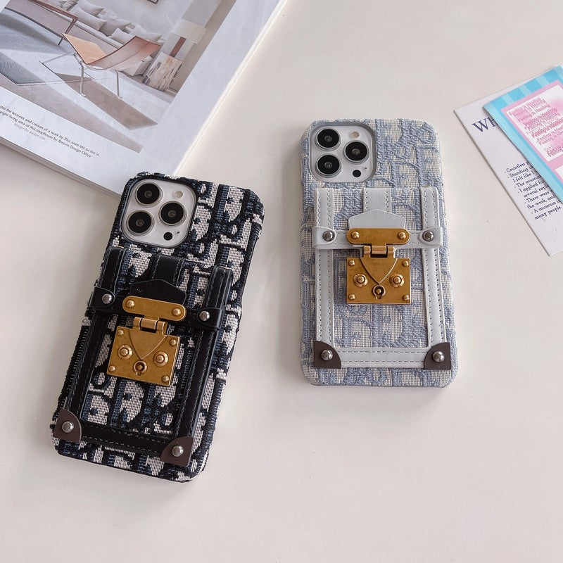 Husă pentru iPhone din material textil