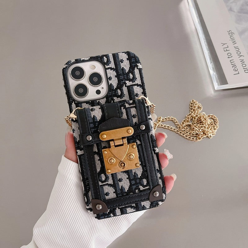 Husă pentru iPhone din material textil
