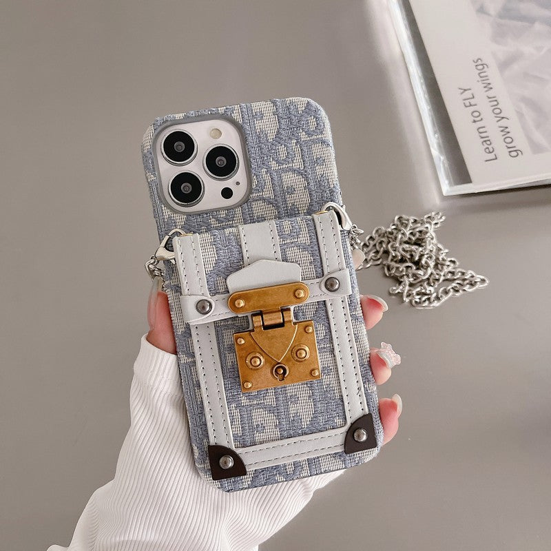 Husă pentru iPhone din material textil