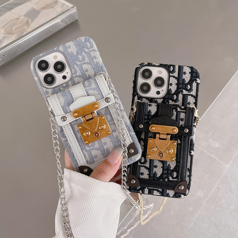 Husă pentru iPhone din material textil