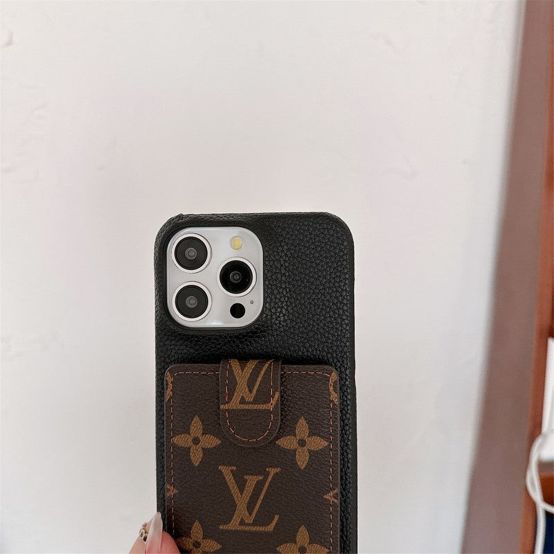 Luksus Card Bag Crossbody Chain iPhone etui
