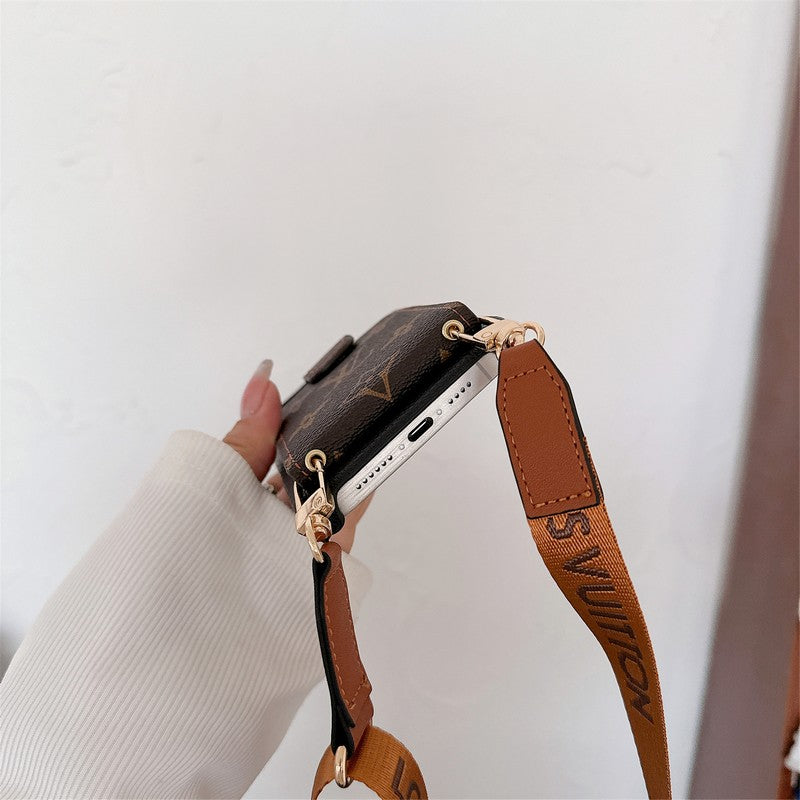 Luksus Card Bag Crossbody Chain iPhone etui