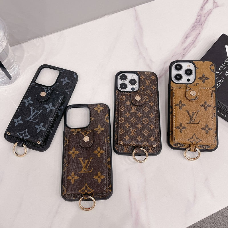 高級カードバッグ クラシックカラー iPhone ケース