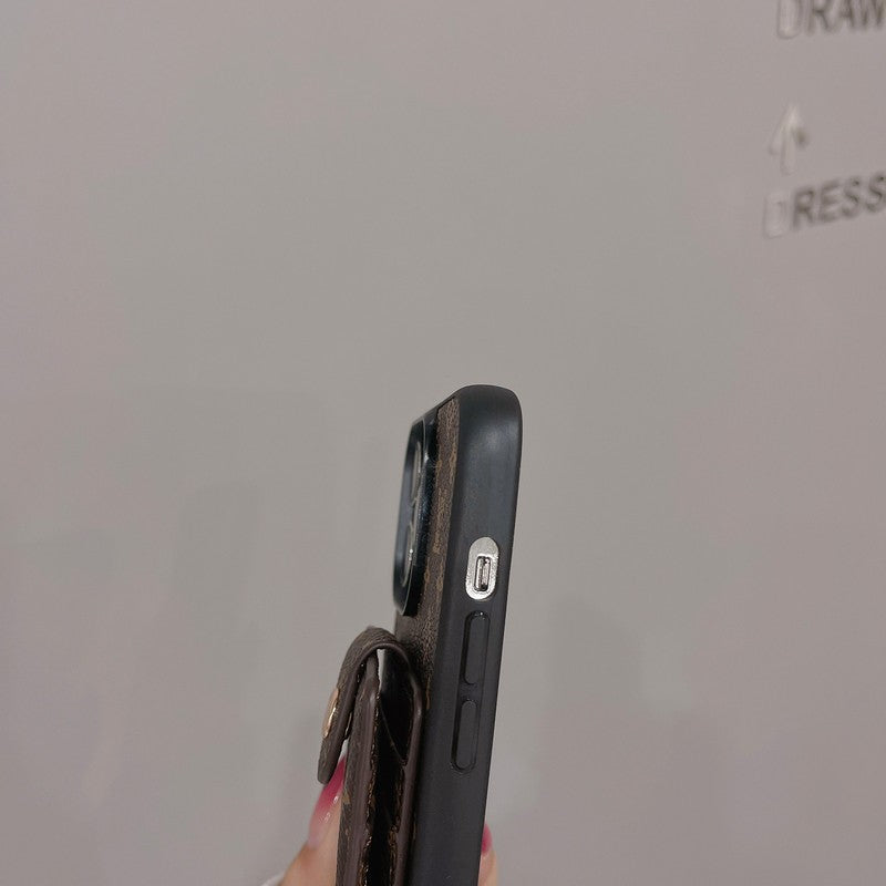 高級カードバッグ クラシックカラー iPhone ケース