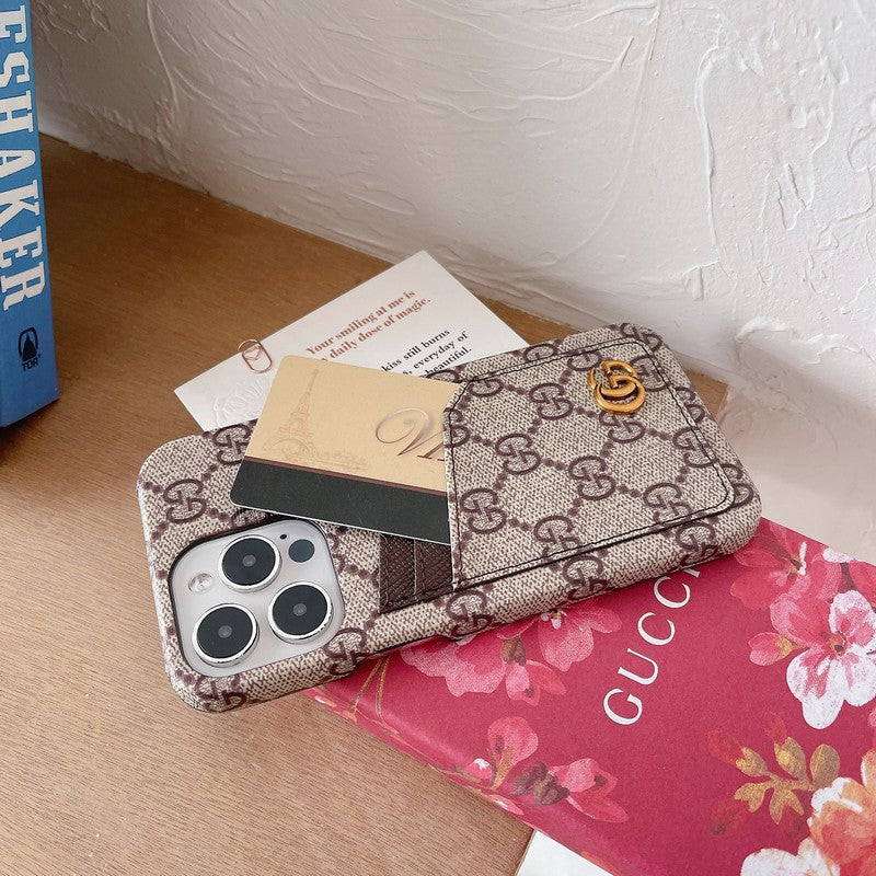Premium Card Bag Klassisk iPhone-etui