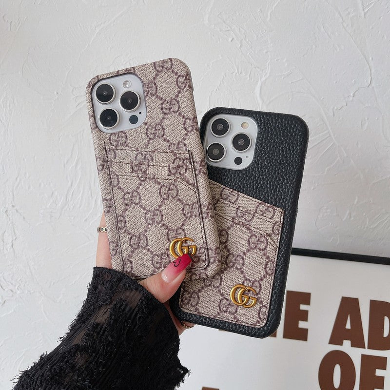 Premium Card Bag Klassisk iPhone-etui