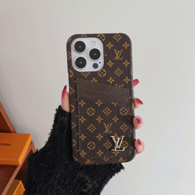 高級カードバッグ クラシック iPhone ケース