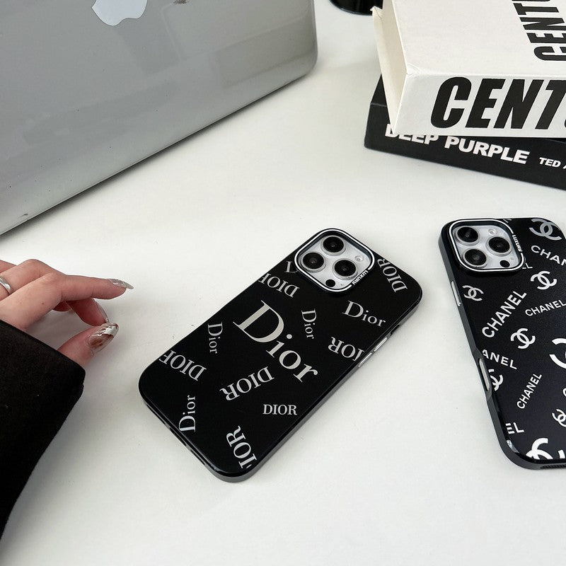 Capa preta fashion para iPhone