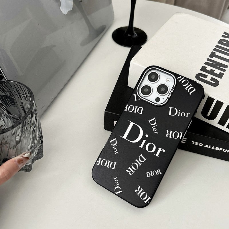 Capa preta fashion para iPhone