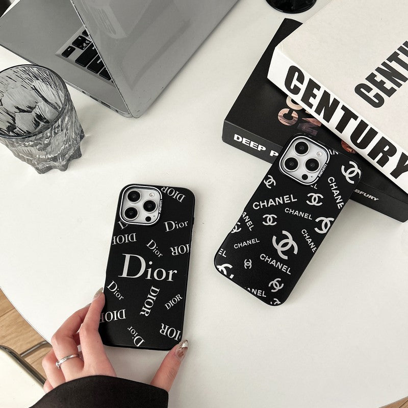 Capa preta fashion para iPhone