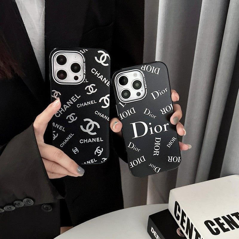 Capa preta fashion para iPhone