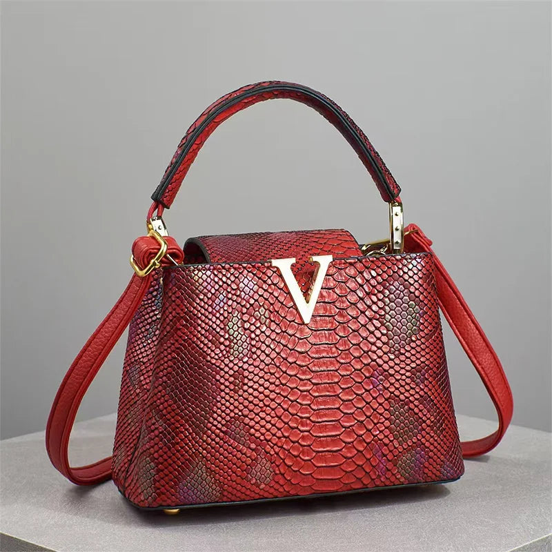Sac à main de luxe haut de gamme - Sac à bandoulière à motif d'autruche de mode printanière