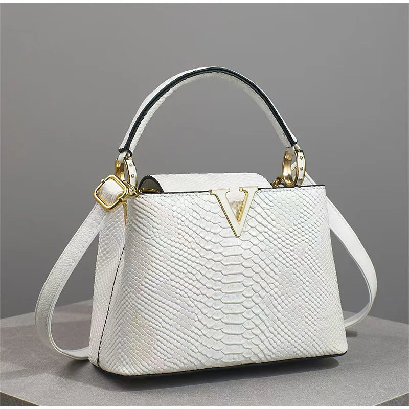 Sac à main de luxe haut de gamme - Sac à bandoulière à motif d'autruche de mode printanière
