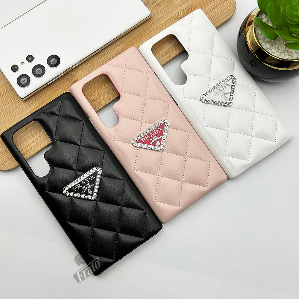 Moderne Ledertasche der Luxusmarke für Samsung Galaxy