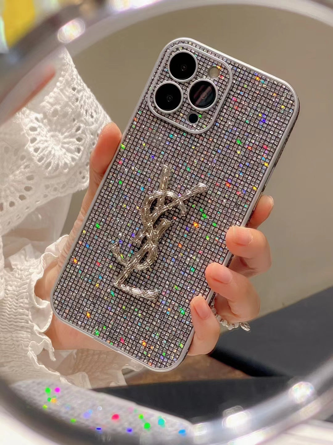 豪華なグリッター iPhone ケース
