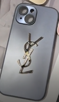 エレガントレターシャイン×モノiPhoneケース