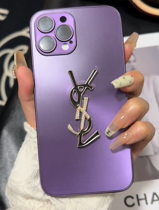 エレガントレターシャイン×モノiPhoneケース
