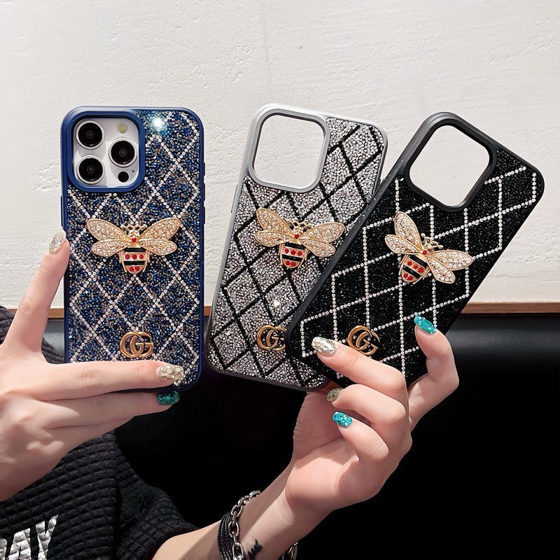 Premium Bee Diamond iPhone-hoesje