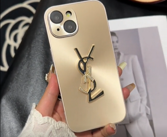 エレガントレターシャイン×モノiPhoneケース