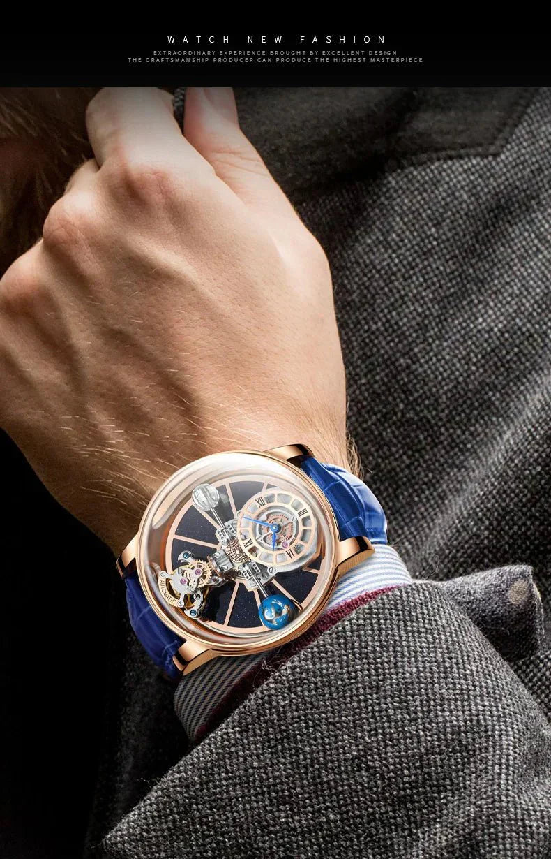 Galactic Pioneer Chronograph Tourbillon Luxusuhr