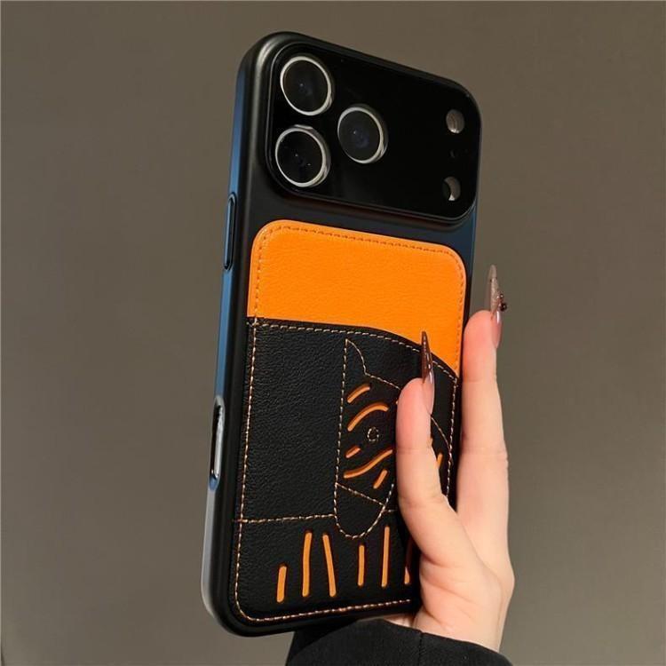 2026 Nyt Premium Læder Card Slot iPhone-etui – Limited Edition Year of the Horse