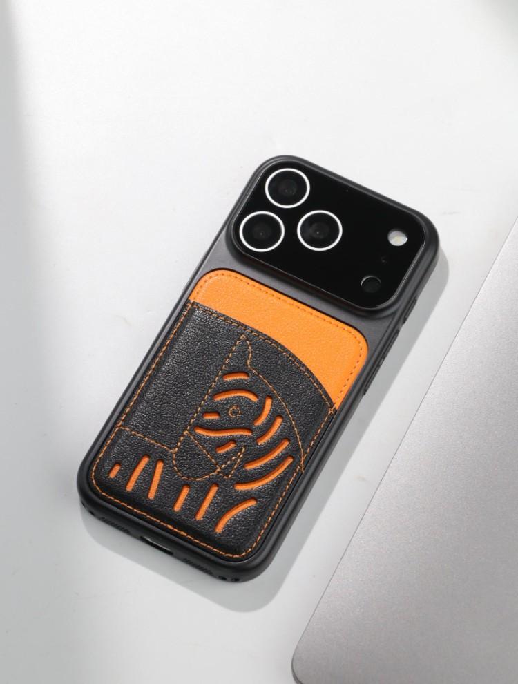 2026 Nyt Premium Læder Card Slot iPhone-etui – Limited Edition Year of the Horse