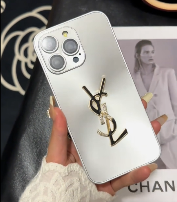 エレガントレターシャイン×モノiPhoneケース