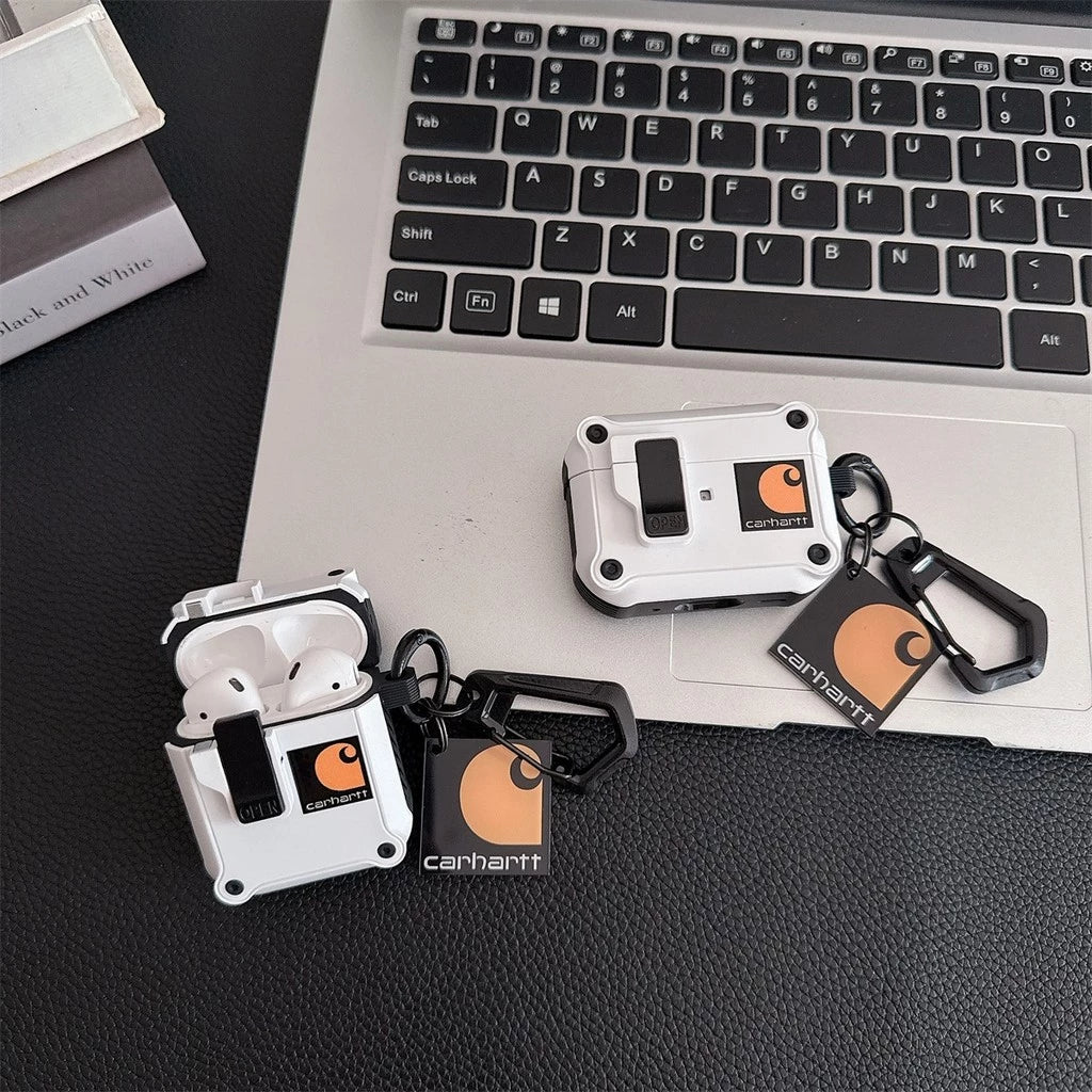 Odolné pouzdro AirPods s karabinou