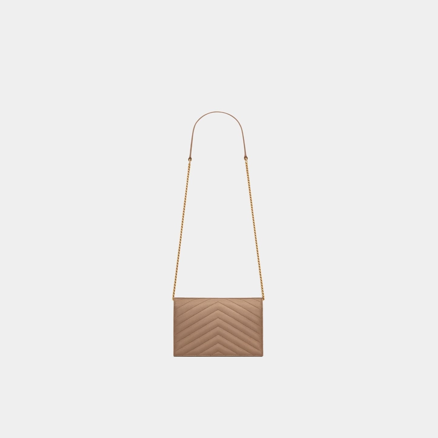 YL- Envelope Chain Wallet In Lambskin